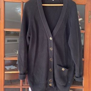 Authentic Chanel Cardigan Sweater cotton